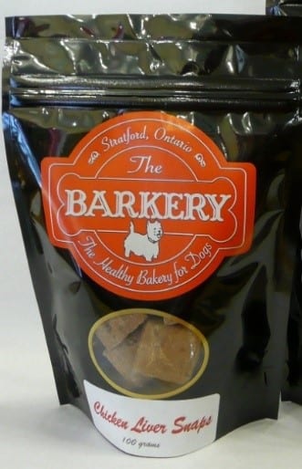 The Barkery Chicken Liver Snaps