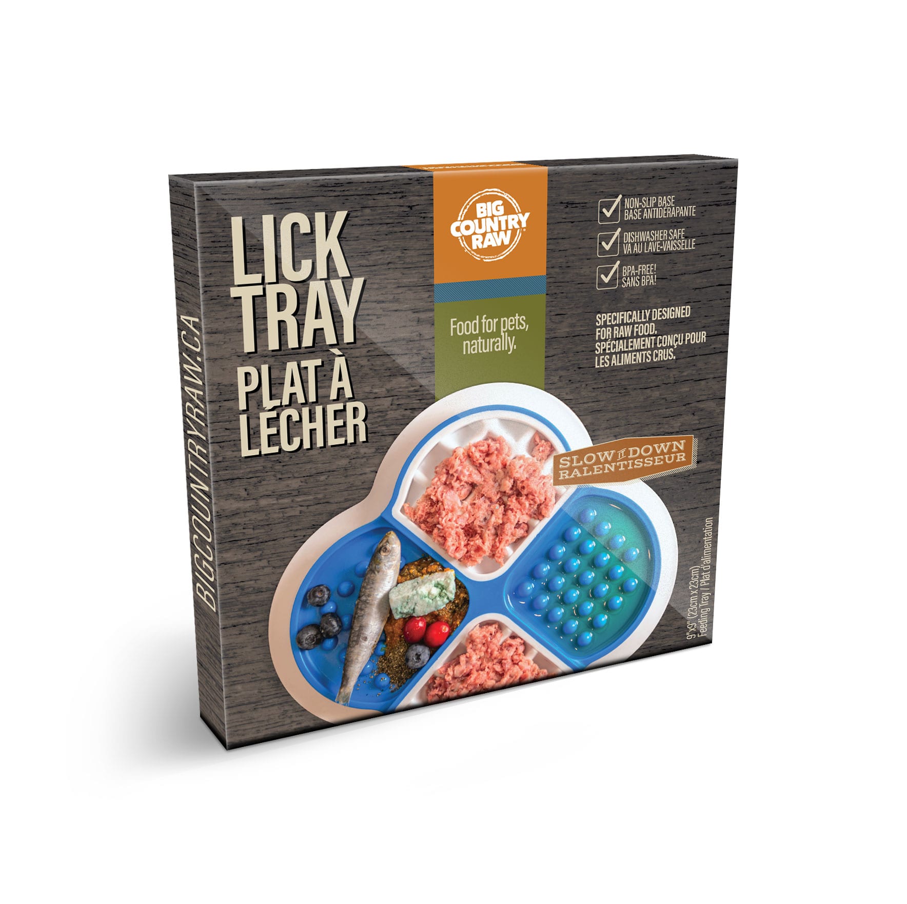 Lick Tray for Pet Foods