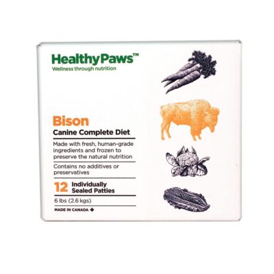 Healthy Paws Canine Complete Diet - Bison