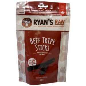 Ryan's Raw Beef Tripe Sticks 100 g