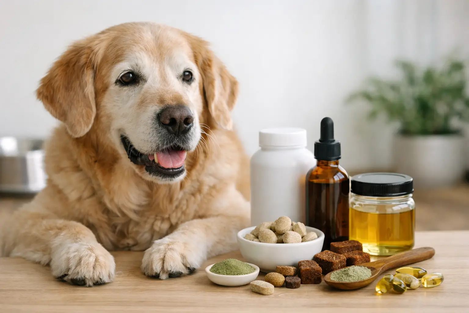 A Senior Dog Supplement Routine That Makes Sense