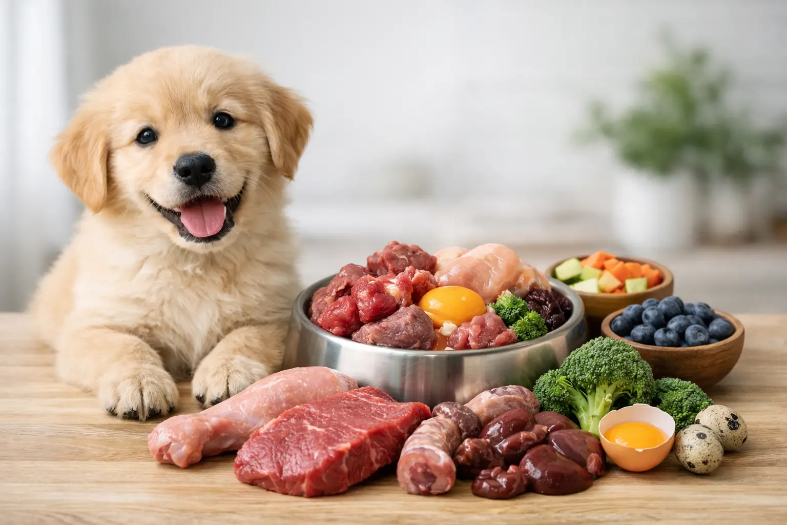 Best Raw Food for Puppies: What to Look For