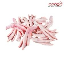 Congo Raw Duck Feet 2lb are shown as a pile of raw, pinkish-white duck feet on a white background, with the Congo Raw logo in the top right corner.