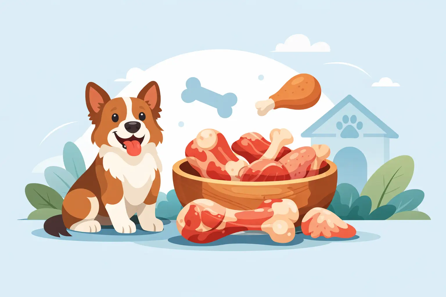 What Are Raw Meaty Bones for Dogs?